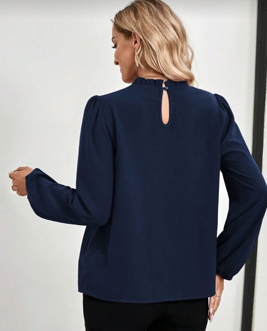 Blusa Formal de Mujer Manga Larga