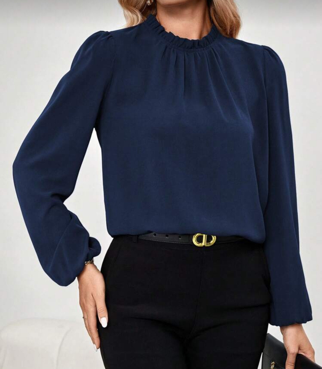 Blusa Formal de Mujer Manga Larga