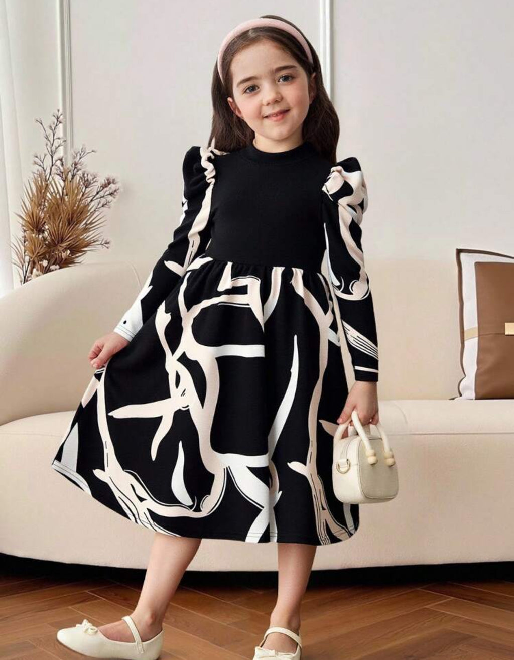 Vestido infantil elegante