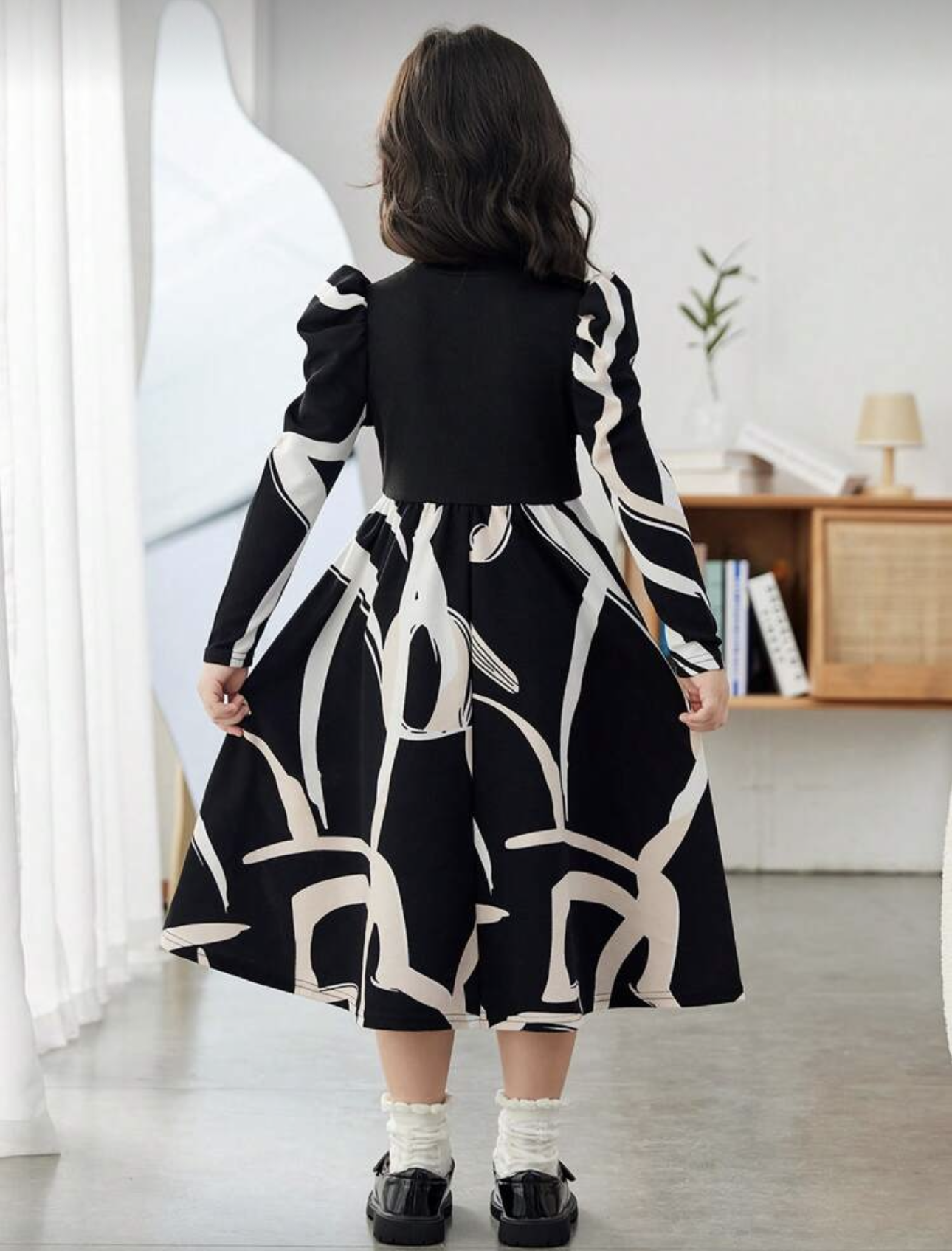 Vestido infantil elegante